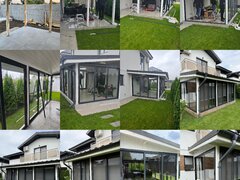 Terase premium – executie acoperisuri panou sandwich sau sticla securizata